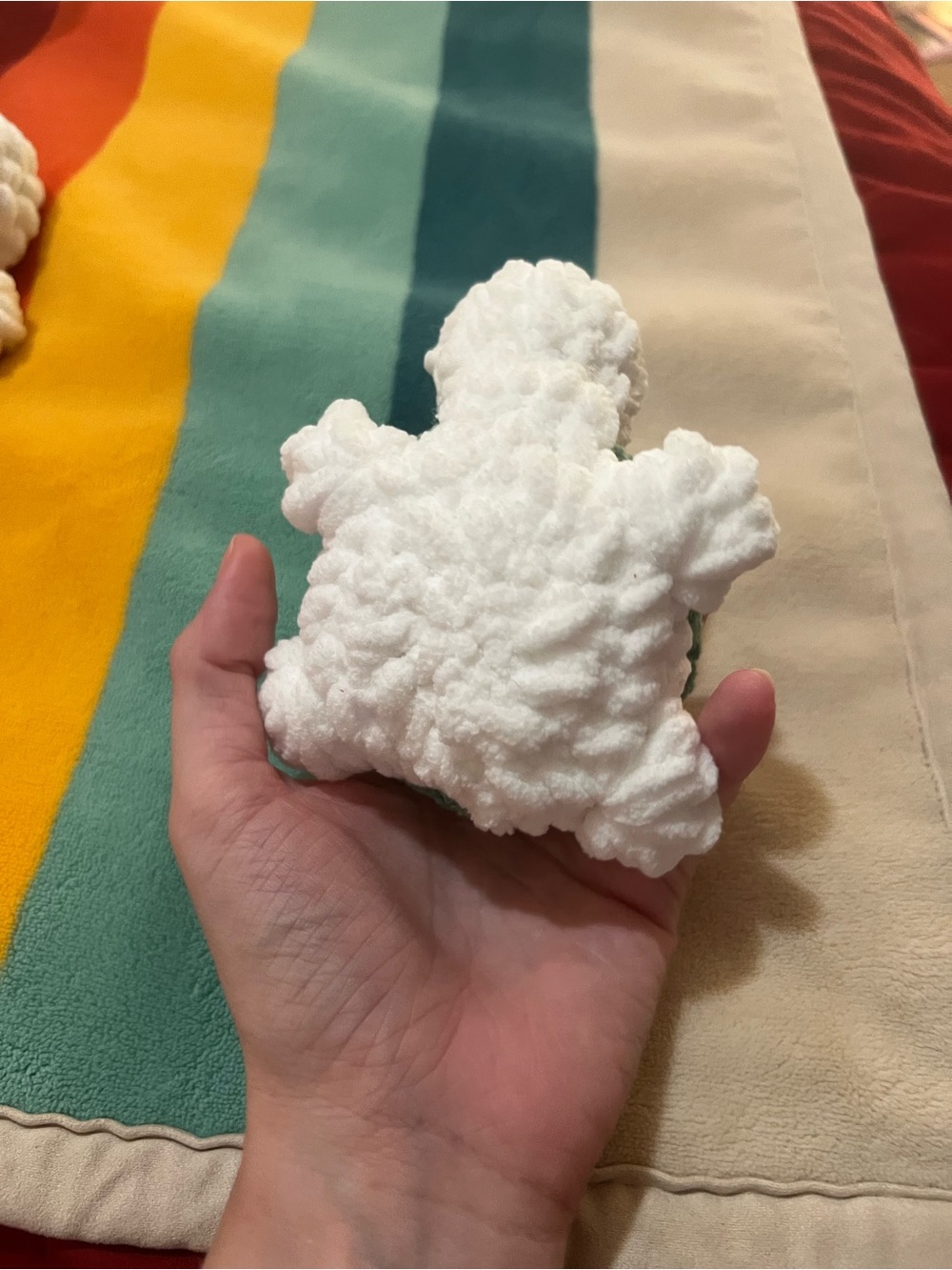 Plush Crocheted Turtle 🐢 - Picture 3 of 8